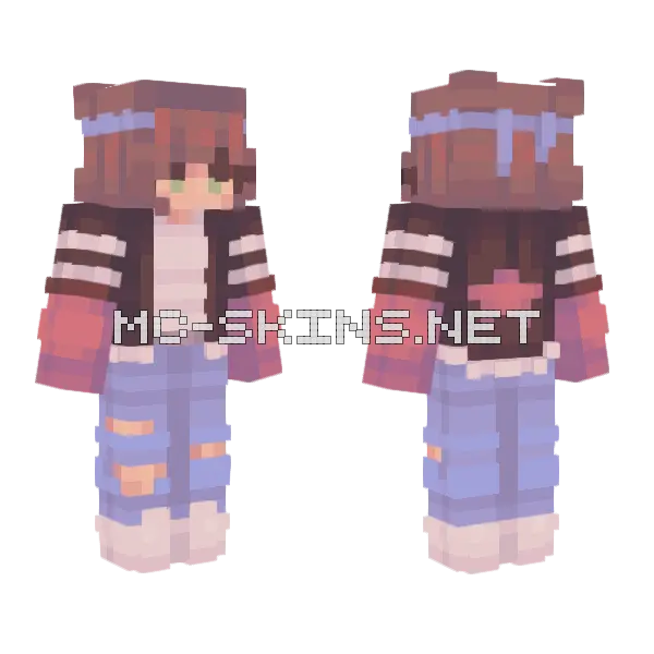 Runrunrun Witch Skin Minecraft skin, front and back