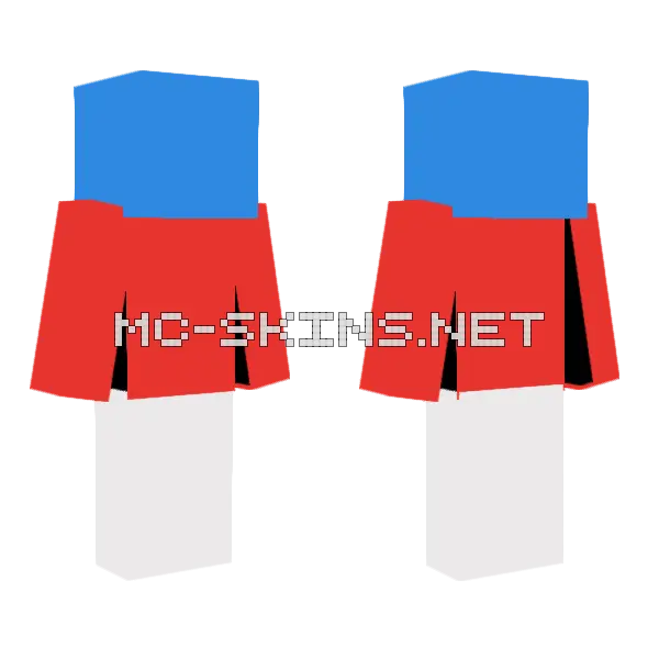 Russia Minecraft skin, front and back