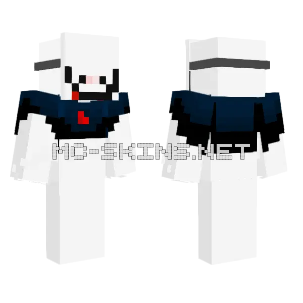 RXR Playz2 0 Minecraft skin, front and back