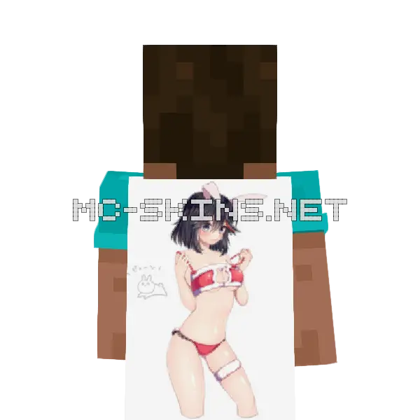 Ryuko Matoi Bikini cape, outside and lining