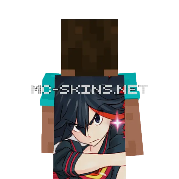 Ryuuko Matoi cape, outside and lining
