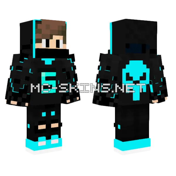 S Style Minecraft skin, front and back