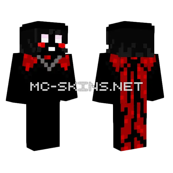 S3rlix V2 Minecraft skin, front and back