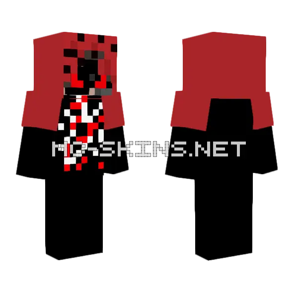 Saa Minecraft skin, front and back