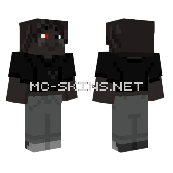 Sabrae Minecraft skin, front and back