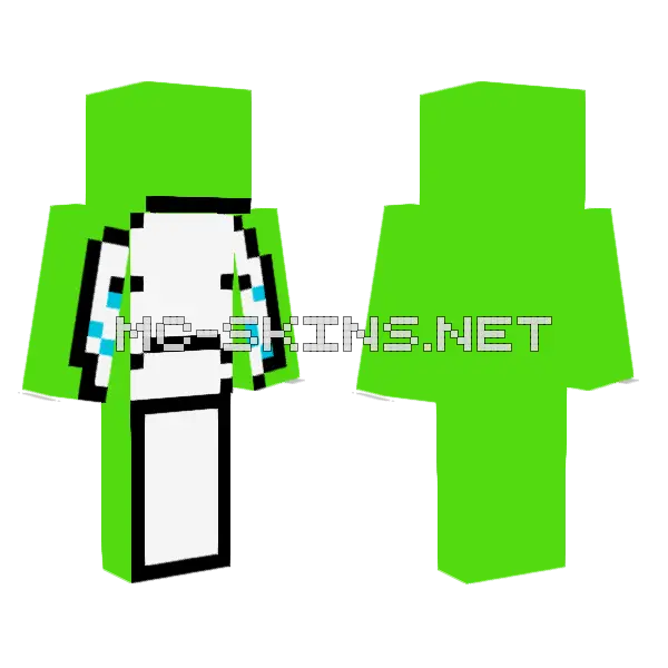 Sad Dream Minecraft skin, front and back