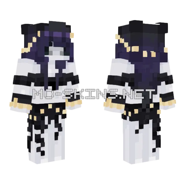 Sad Fin S N Shields Minecraft skin, front and back