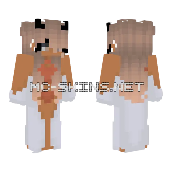 Sadie Minecraft skin, front and back