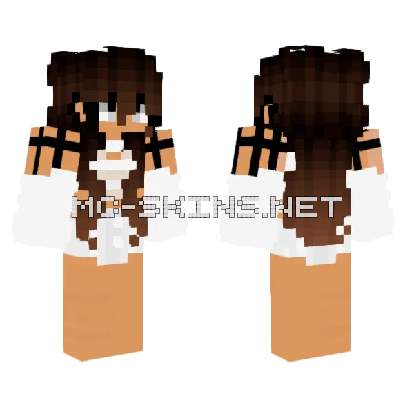 Sadie Minecraft skin, front and back
