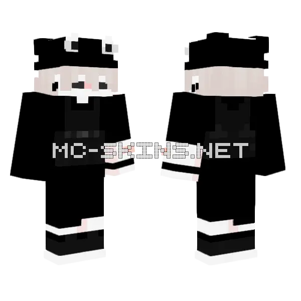 Sadsa Suit Minecraft skin, front and back