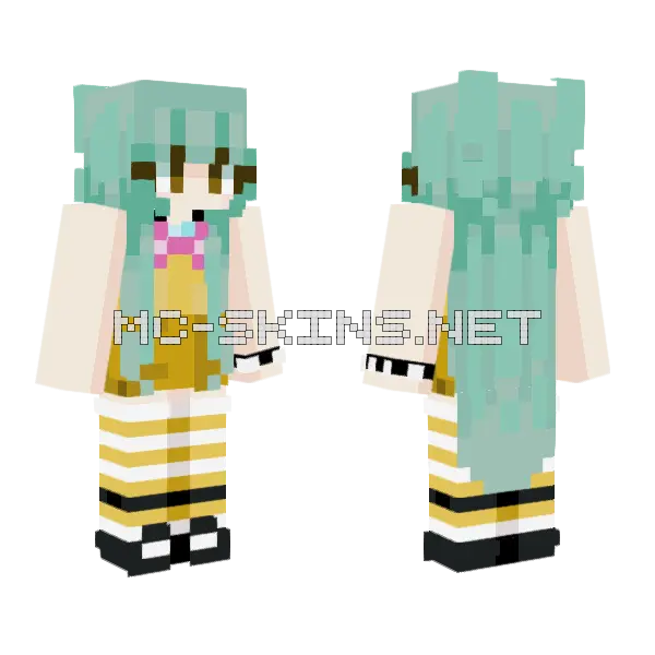 Saeyyy Minecraft skin, front and back