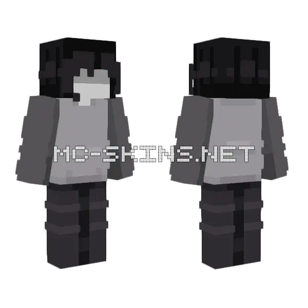 Safer Together Minecraft skin, front and back