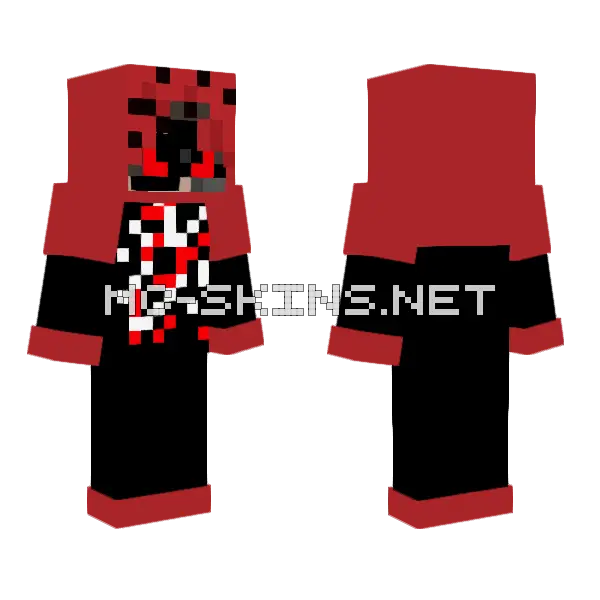 Safs Minecraft skin, front and back
