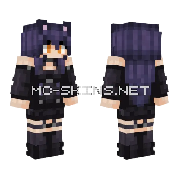 Sage Minecraft skin, front and back