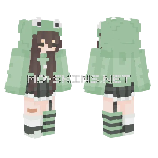 Sage Green Robe, front and back