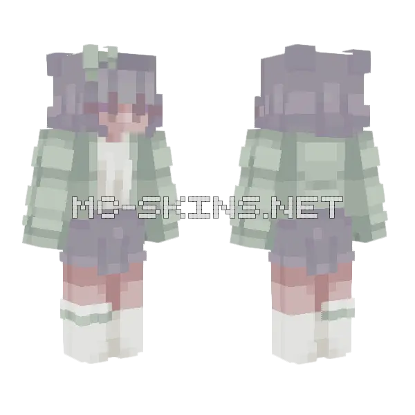 Sage SF Minecraft skin, front and back