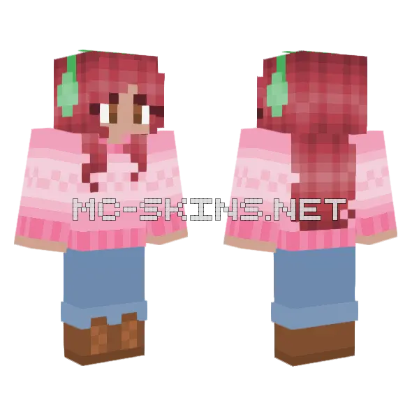 Sai Minecraft skin, front and back