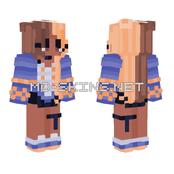 Sailor Tides RCE Minecraft skin, front and back