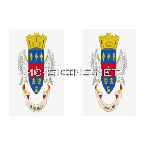 Saint Barthélemy Flag cape, outside and lining