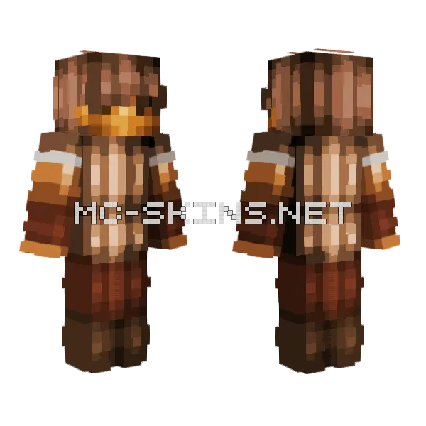 Saint Demetrius Of Sermium Minecraft skin, front and back