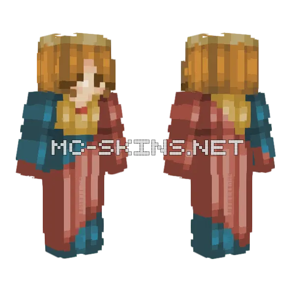 Saint Helena Of Constantinople Minecraft skin, front and back