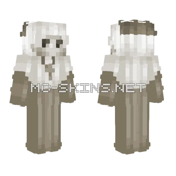 Saint Joseph Sebastian Pelczar Minecraft skin, front and back