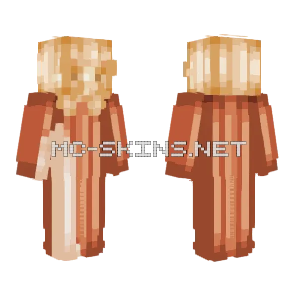 Saint Julian Of Anazarbus Minecraft skin, front and back
