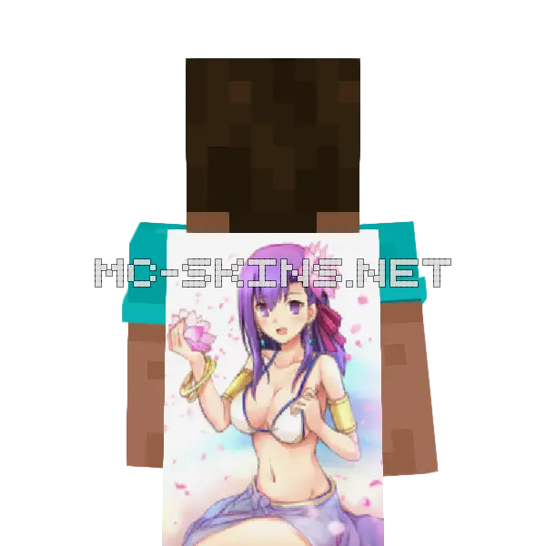 Sakura Matou Bikini cape, outside and lining