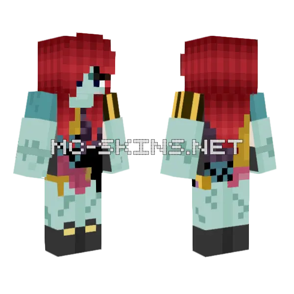 Sally Skin Minecraft skin, front and back