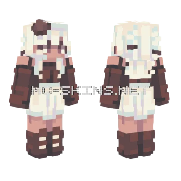 Salt Air Trade Minecraft skin, front and back