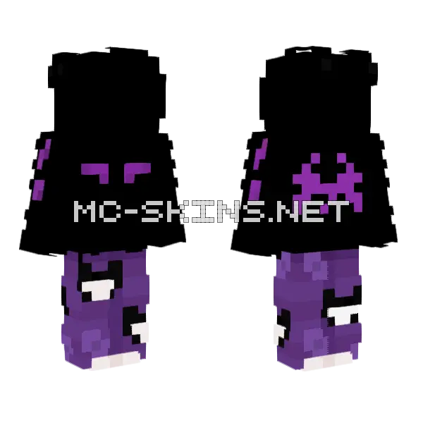 Saltydacoolest Witch Skin Minecraft skin, front and back