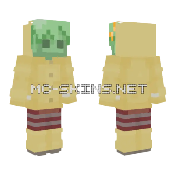 Sami Impermiable V2 Minecraft skin, front and back