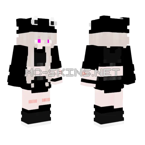 Sammy Minecraft skin, front and back