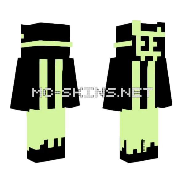 Sammy Lawrence Minecraft skin, front and back