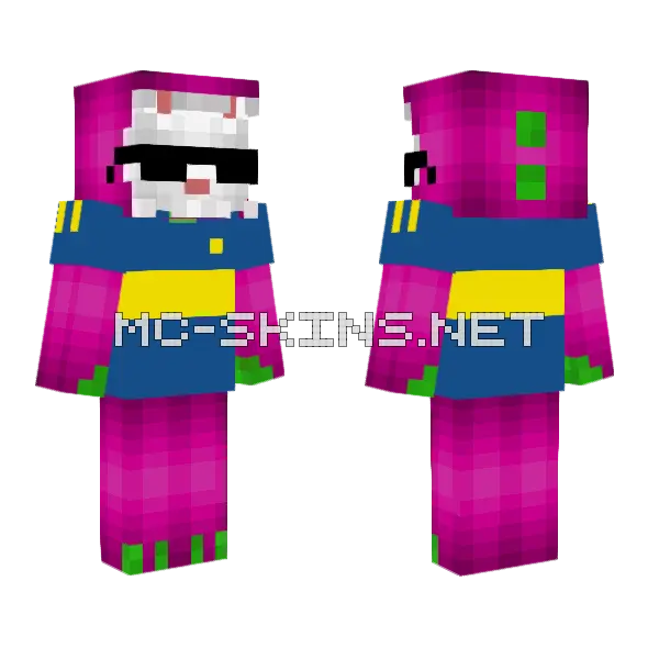 Sanconejo Argentine Team Shirt Minecraft skin, front and back
