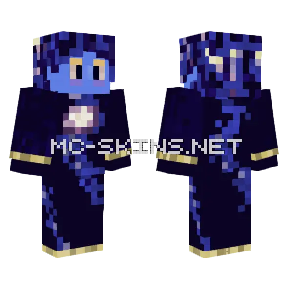 Sandboy Miraculous Minecraft skin, front and back