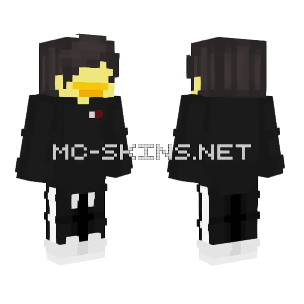 Sandwichtime13 Duck Minecraft skin, front and back