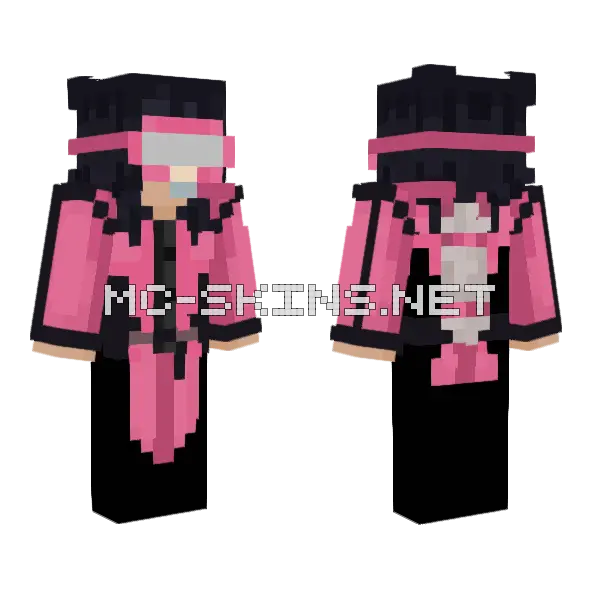Sandy Minecraft skin, front and back