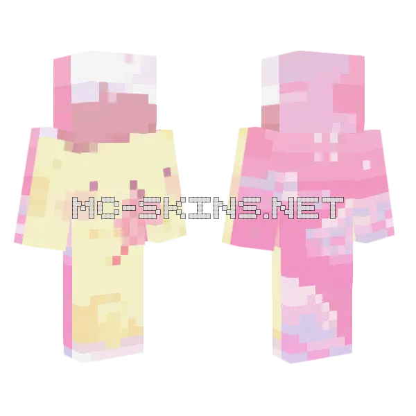 Sanrio Fav Character Contest Minecraft skin, front and back