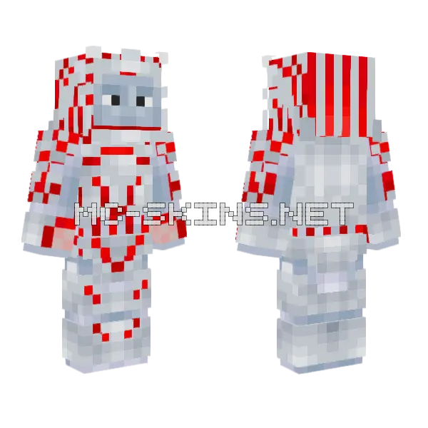 Sark Minecraft skin, front and back