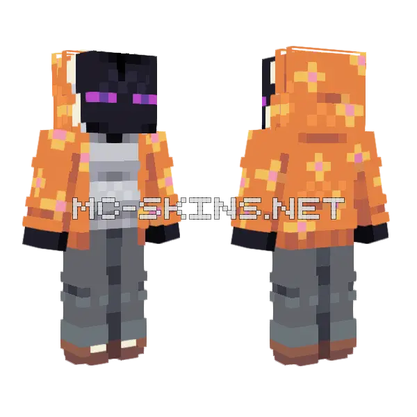 Satoshihikari SFA51 Skin Minecraft skin, front and back