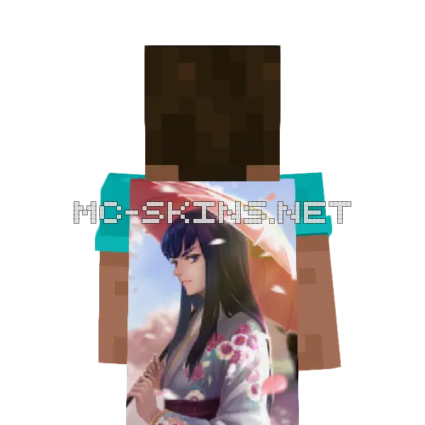 Satsuki Kiryuin Kimono cape, outside and lining