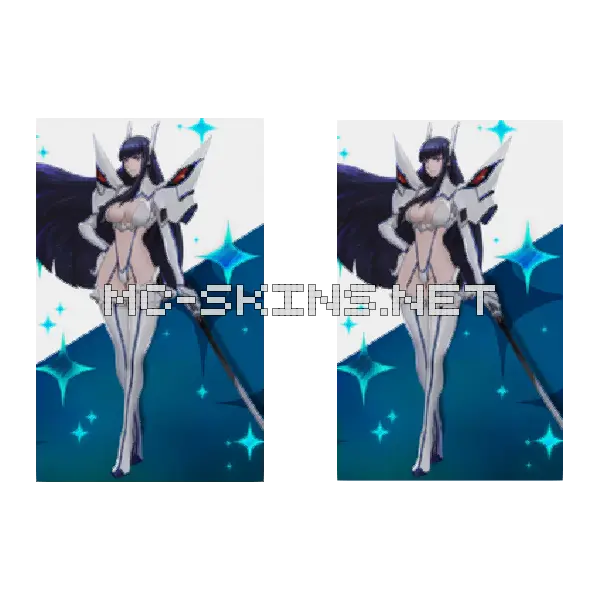Satsuki Kiryuin School Uniform cape, outside and lining
