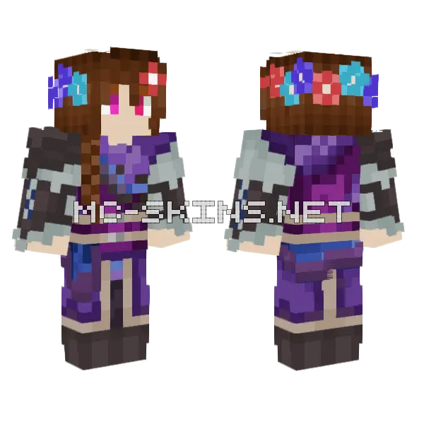 Satyr Guy Minecraft skin, front and back