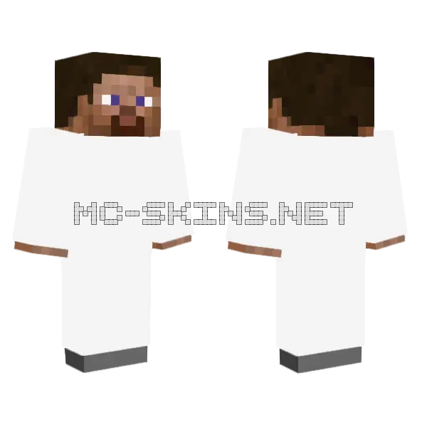 Saudi Steve No Qtrh Minecraft skin, front and back