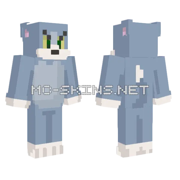 Saurito69 Cat Skin Minecraft skin, front and back