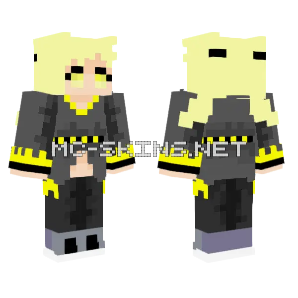Savina Minecraft skin, front and back