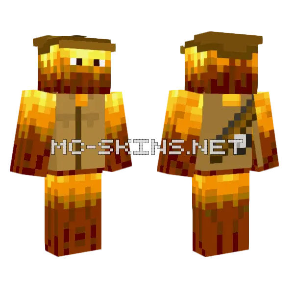 Scarecrow Skin Minecraft skin, front and back