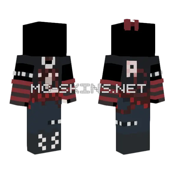 Scenery Prize Minecraft skin, front and back