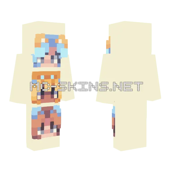 Scents Pfpce Minecraft skin, front and back